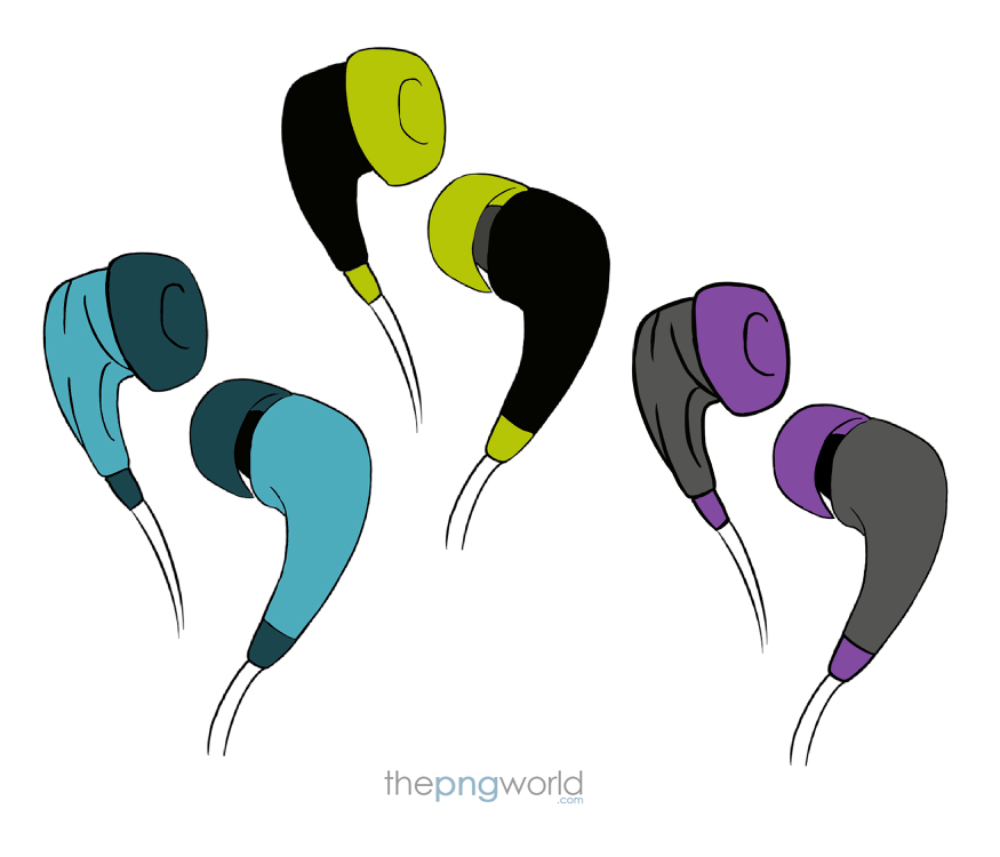 Earphones with Bright Color Trend Music,instrument,speaker,sound,loud,sing,announcer,art studio,lifestyle,music lovers,hand drawn,earphone,earplugs,Bluetooth,ear birds,skullcandy,portronics,boats,Philips,Sony,apple,jbl,marshal,blue,composer,wall art,image,wallpaper,artistic,pamphlet,invitation,ceremony,event,celebration,party,pub,cafe,public